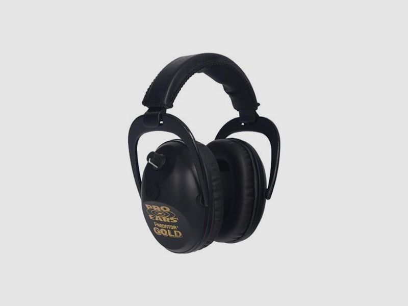 Predator Gold Hearing Protection NRR26 Black