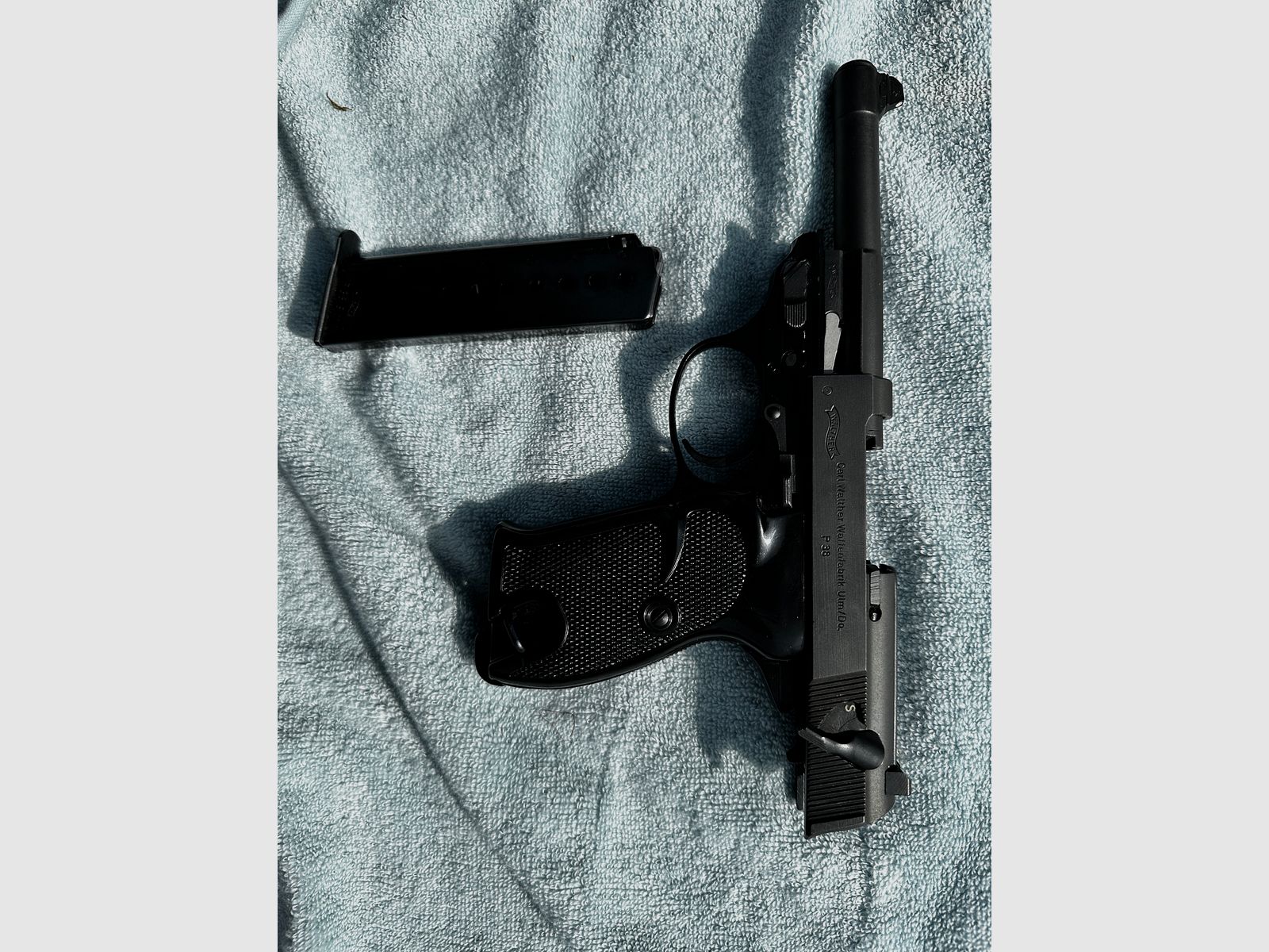 Verkaufe P38 9 mm Luger Pistole 