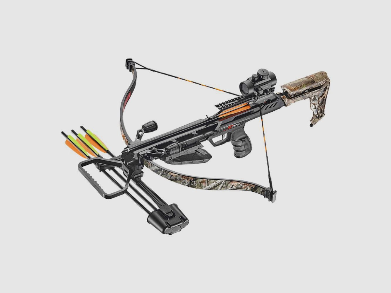 Recurved Crossbow JAG 2 PRO Armbrust 175 lbs Camo