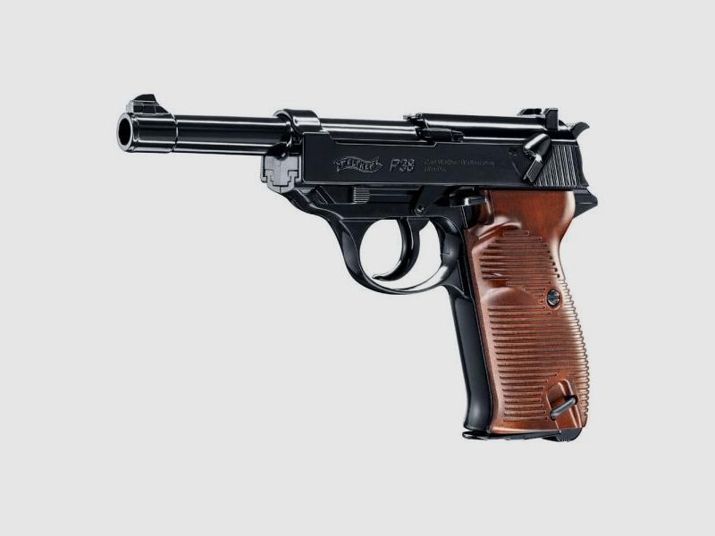 WALTHER CO2 Waffe Pistole P38 Kal.4,5mm BB
