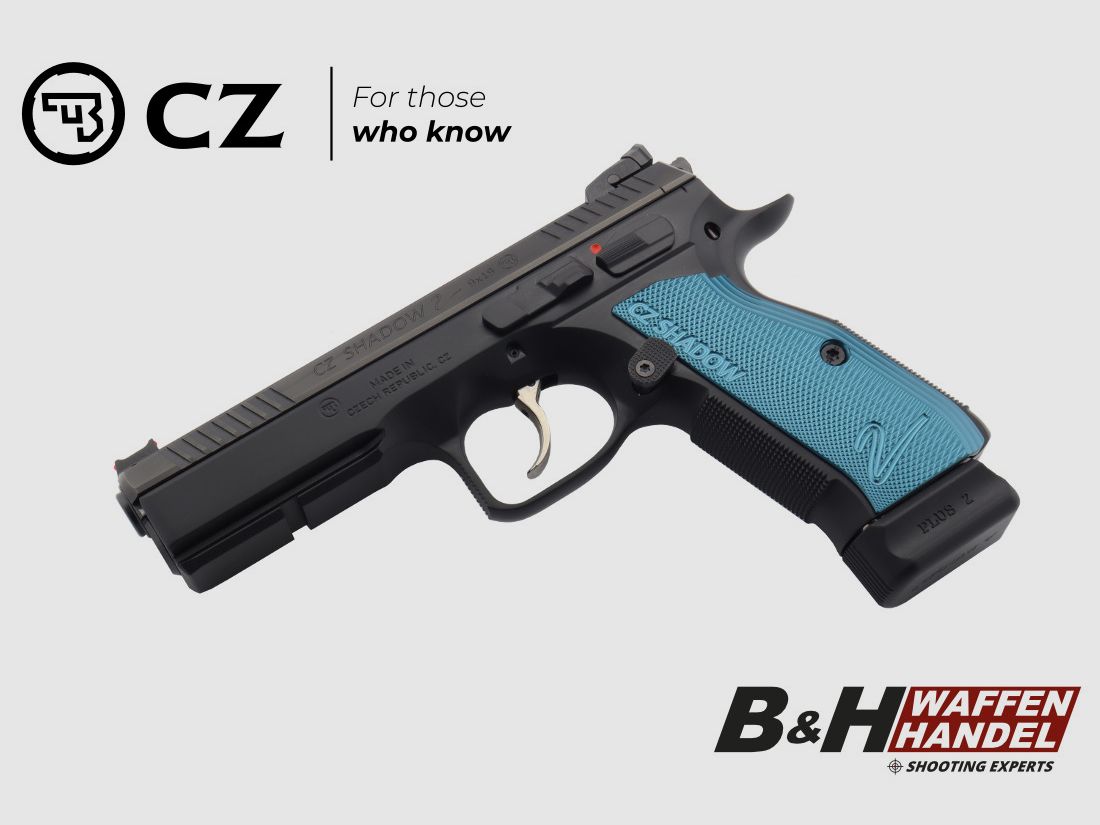  CZ Uhersky Brod (Ceska)   CZ Shadow II / Shadow 2 schwarz blau, Bild 1 von 11