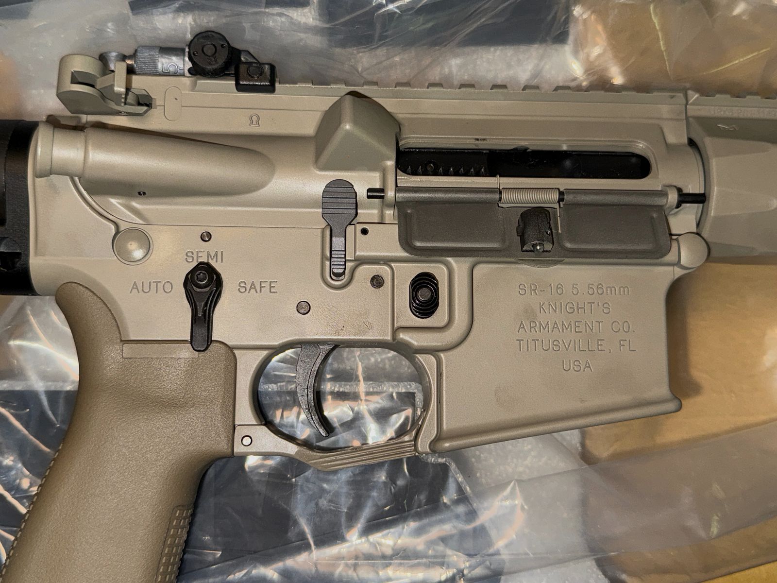 VFC L403A1 KS-1 | steel barrel | DaveCustomAirsoft KAC QD Silencer (Acetech Tracer)