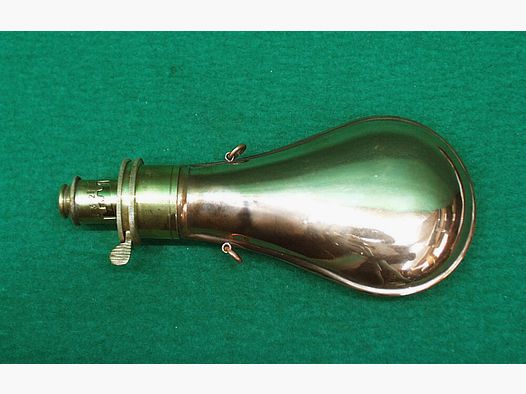 Indian powder bottle, copper