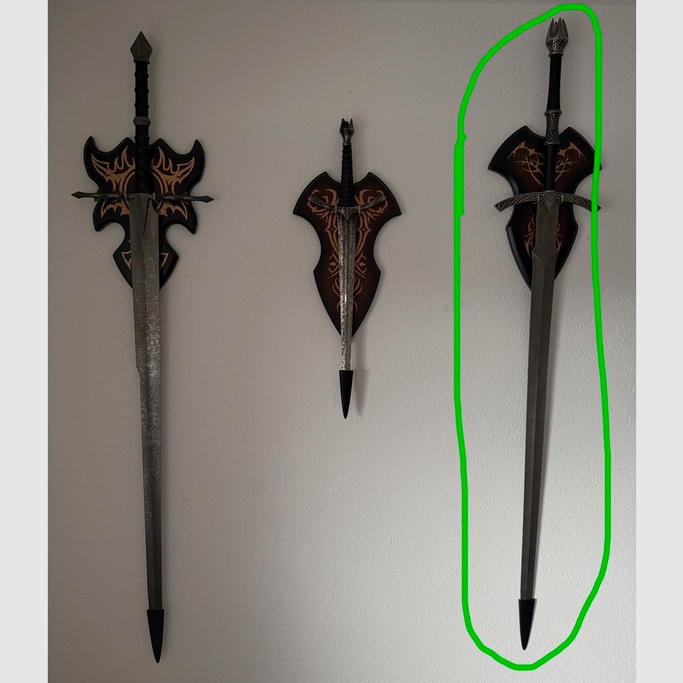 Le Seigneur des Anneaux - Épée du Roi Sorcier - Épée de décoration