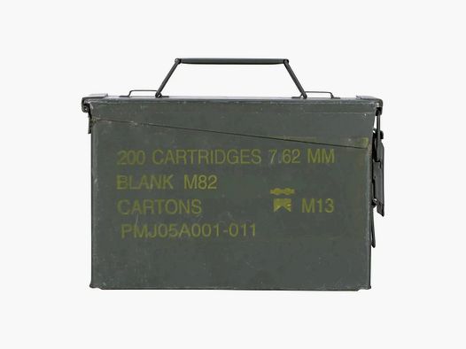 Boîte à munitions US Army US petite d'occasion