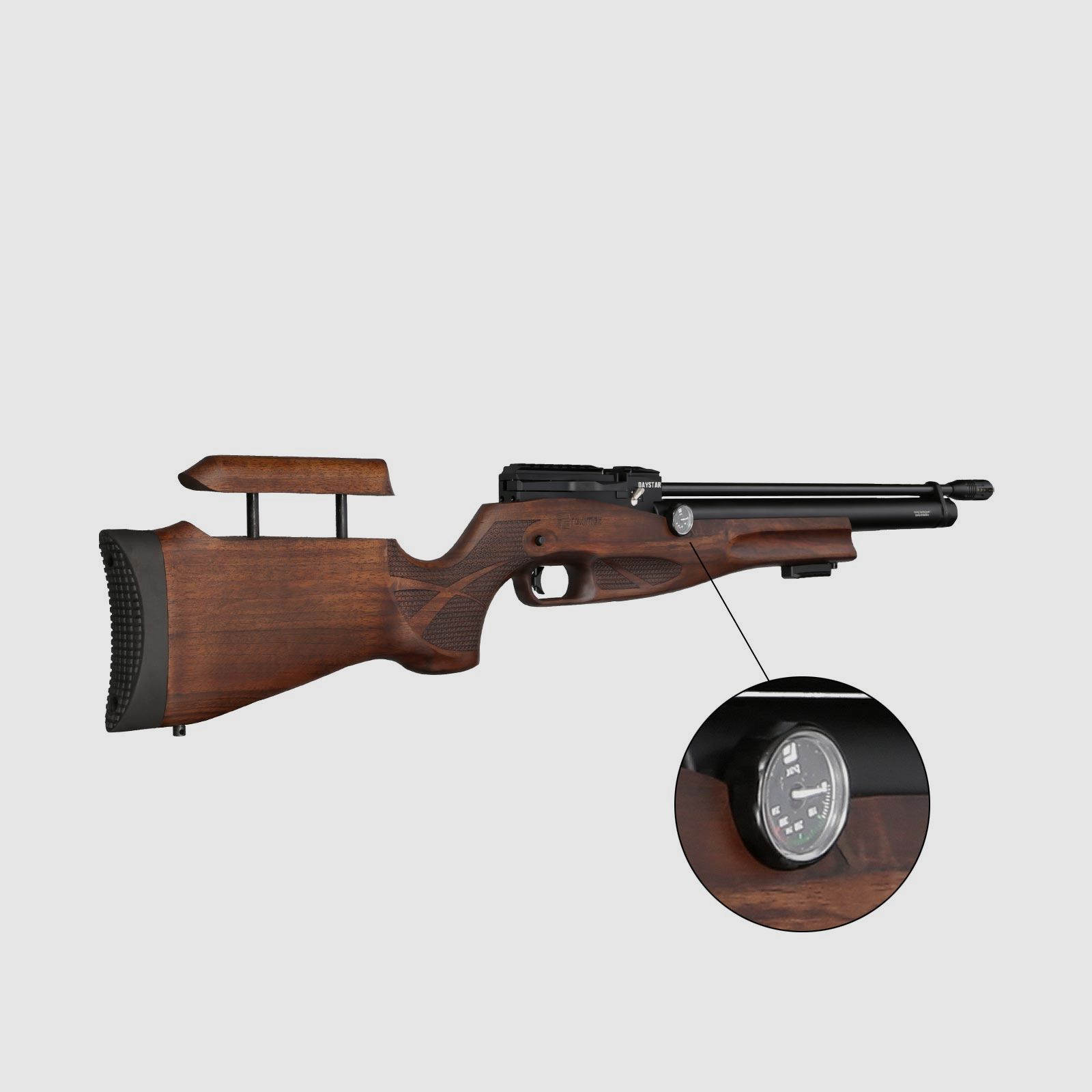 Kofferset Reximex Daystar Walnuss Pressluftgewehr 4,5 mm (P18)