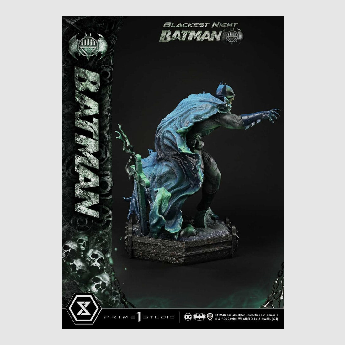 Batman Premium Masterline Series Statue Batman Blackest Night Version 45 cm | 43111