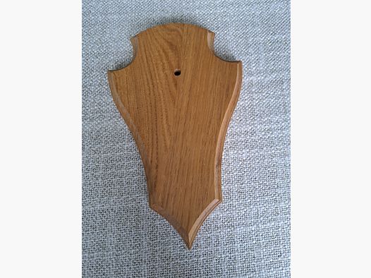 Bijna nieuwe hoornplaat van licht eikenhout te koop