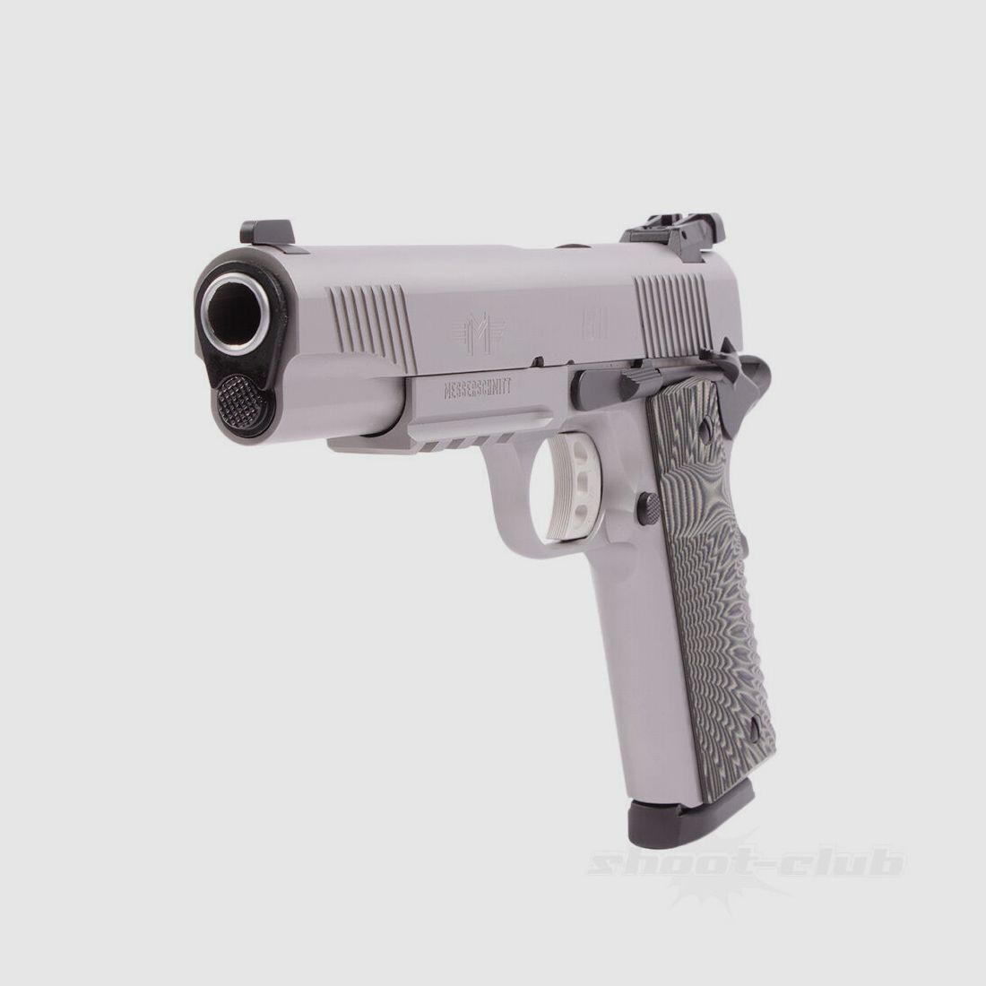 Messerschmitt ME 1911 Pistole Silber
