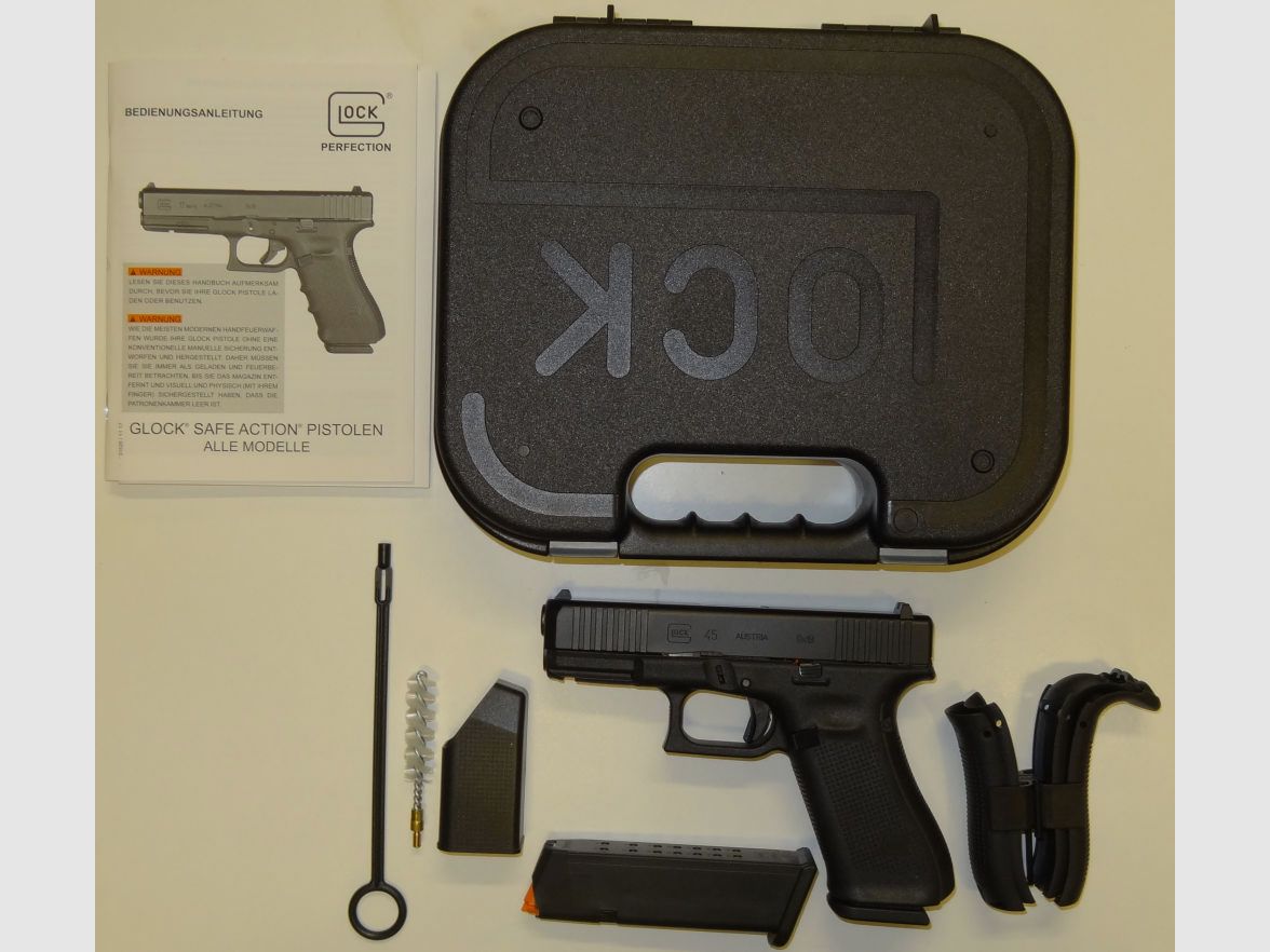 Glock Pistole Glock 45 Gen.5 Crossover im Kaliber 9mm Para ( 9x19 )