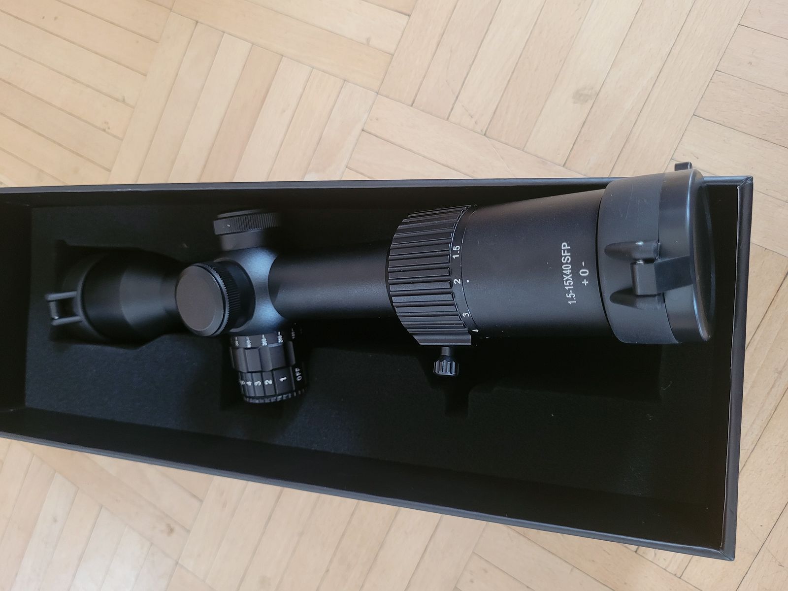 DDOPTICS 1,5- 15x40 Verre Universel NEUF. Avec facture