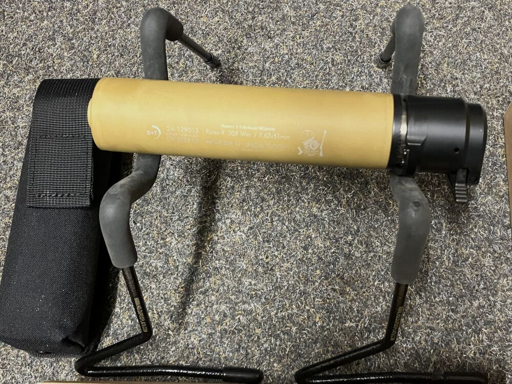 B & T Schalldämpfer Rotex-X Kaliber 308 Win Ral 8000 Sonder Edition, Bild 2 von 3