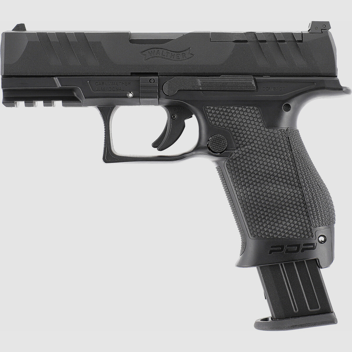 Walther PDP Compact 4" GBB Pistol Airsoft in Nero | VfC