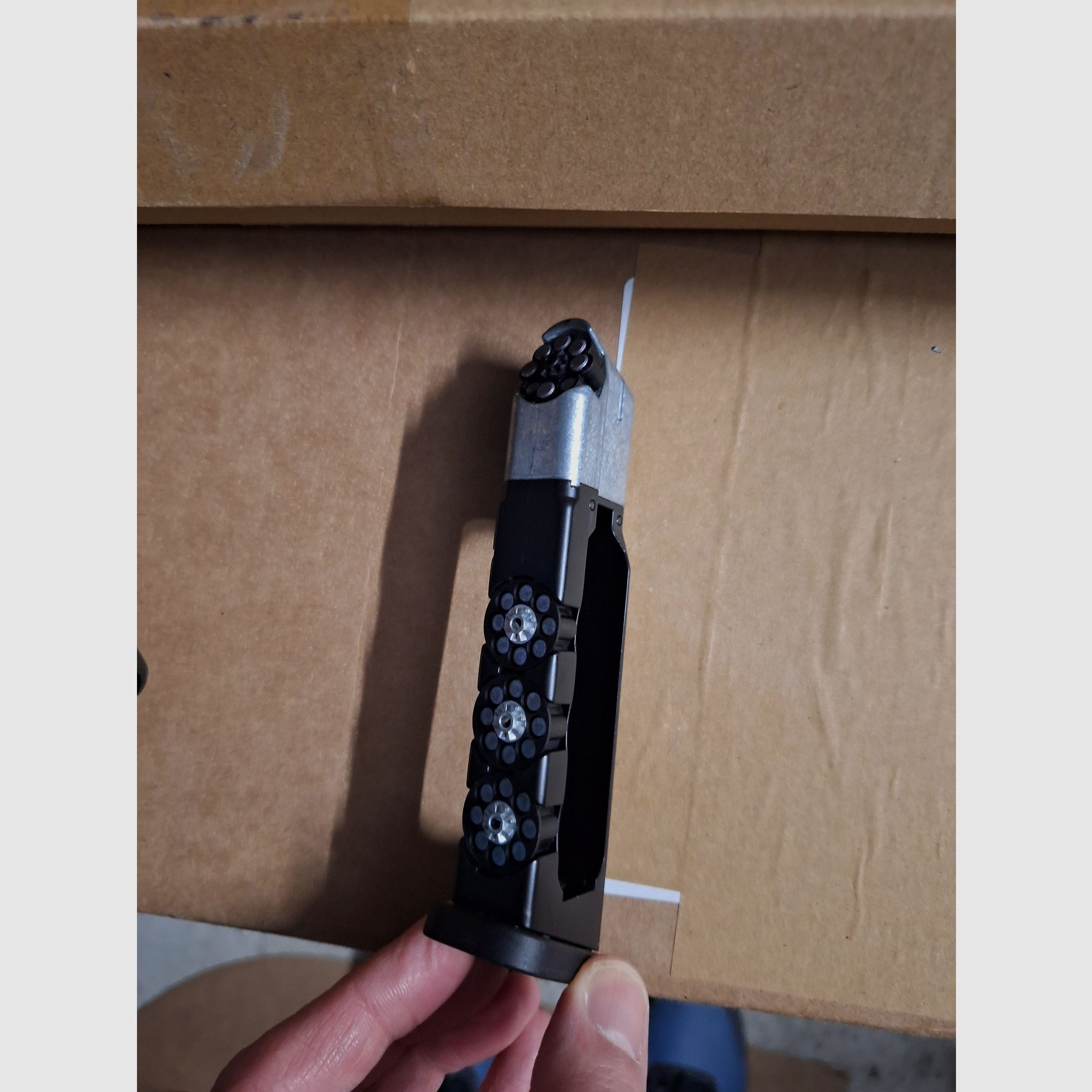 Glock 17 Gen4 CO2 pistol blowback 4.5mm diabolo/BB metal slide black