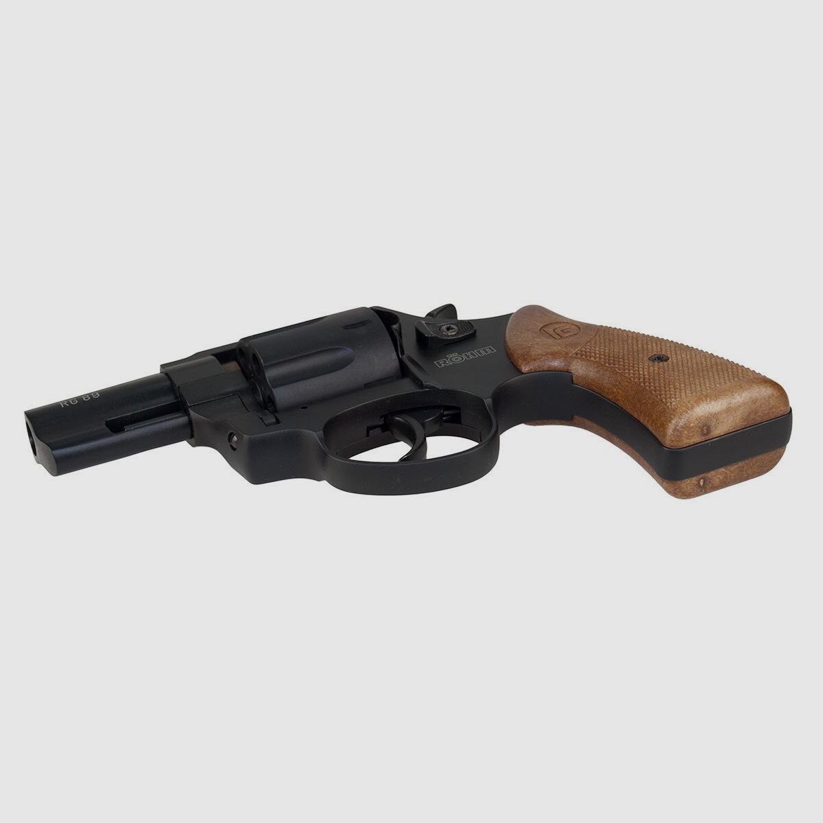 Revolver Röhm RG89 avec coupelle de tir Schreckschuss 9mm