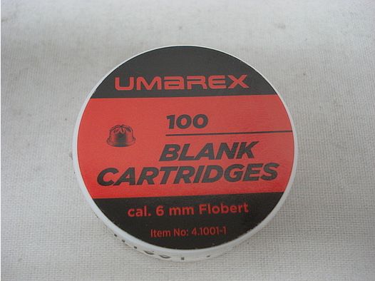 Platzpatronen 6 mm - Flobert, 100 Stk