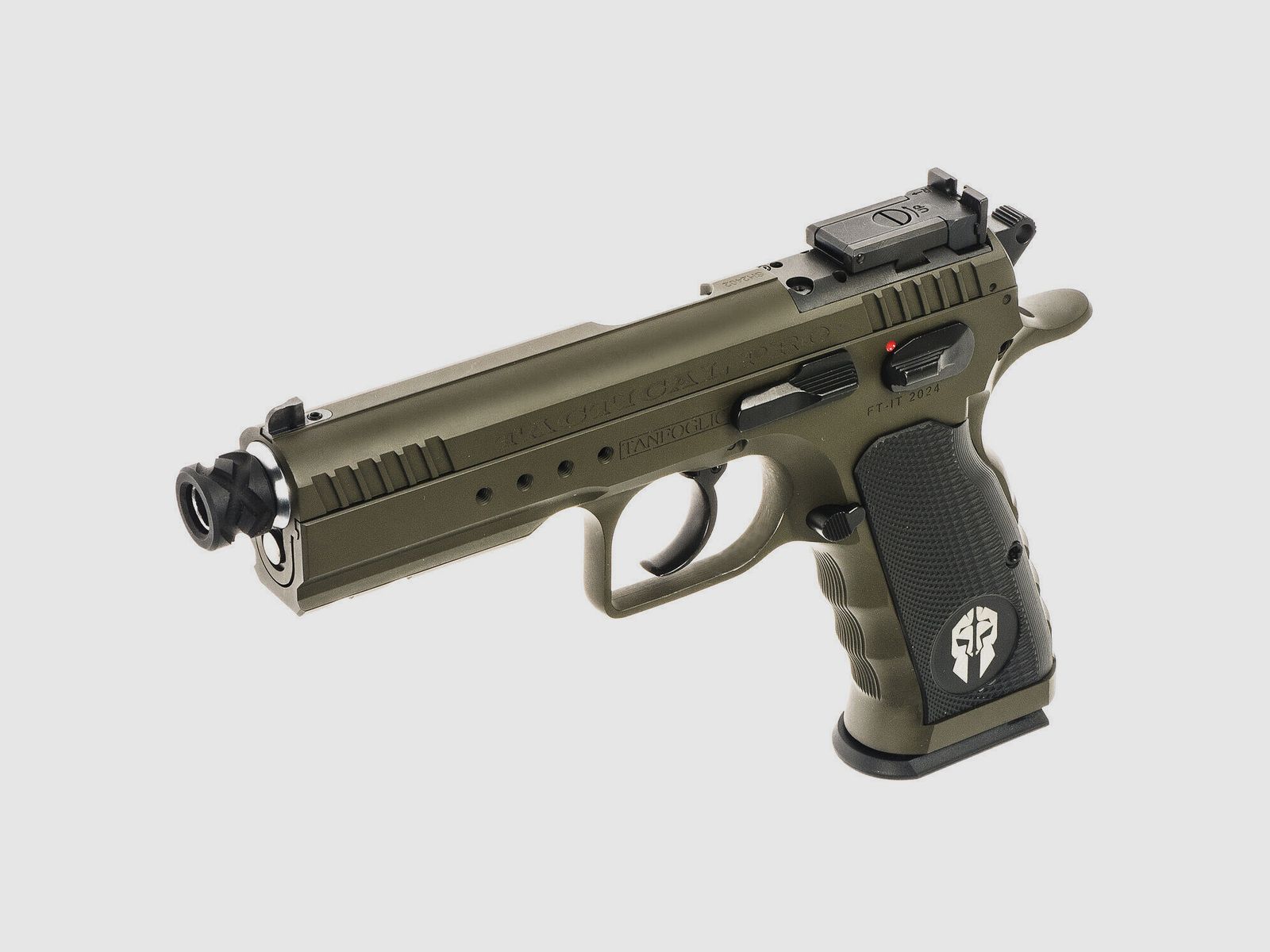 Pistola Tanfoglio Tactical PRO 9×19 Verde 2026, immagine 4 di 8