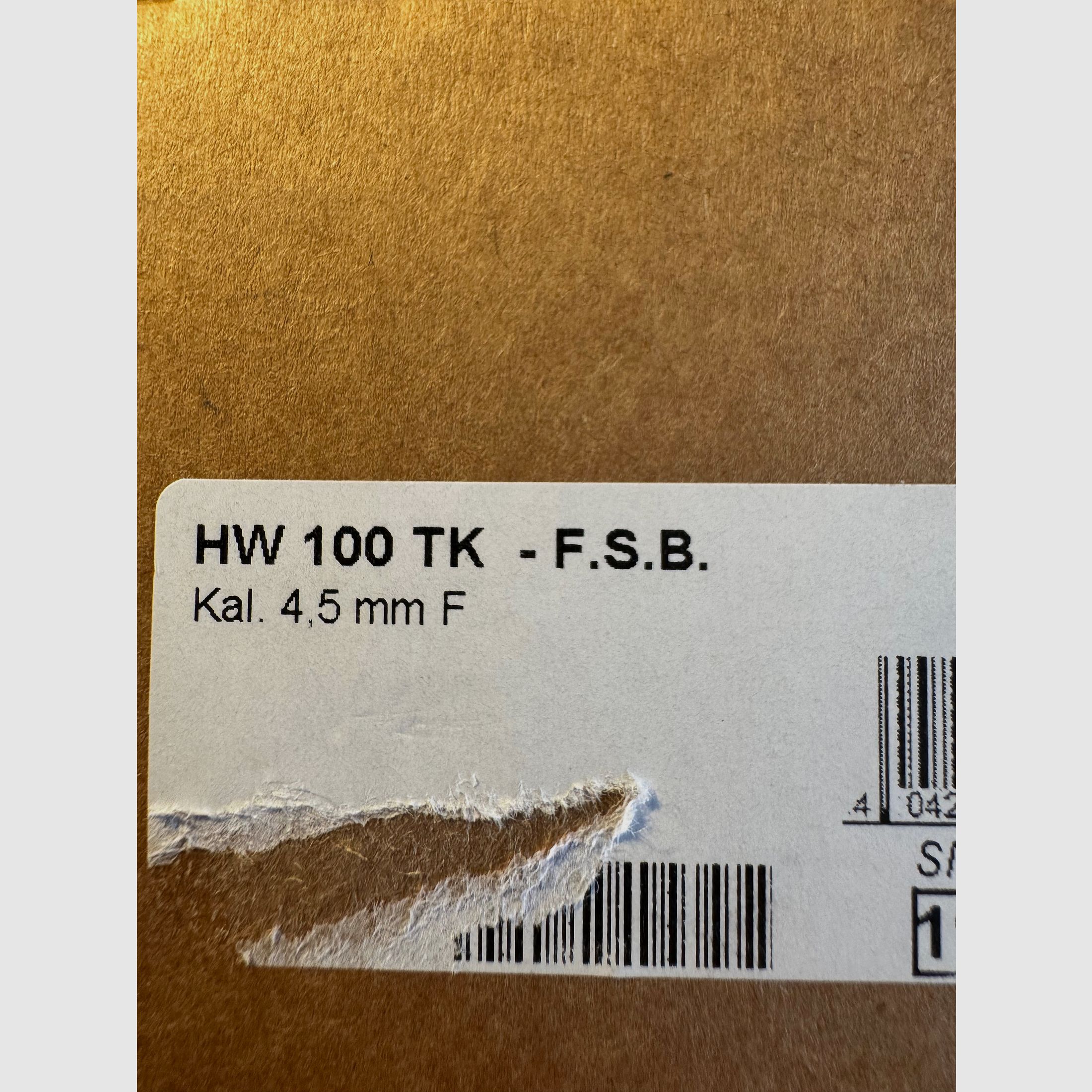 Weihrauch HW 100 TK