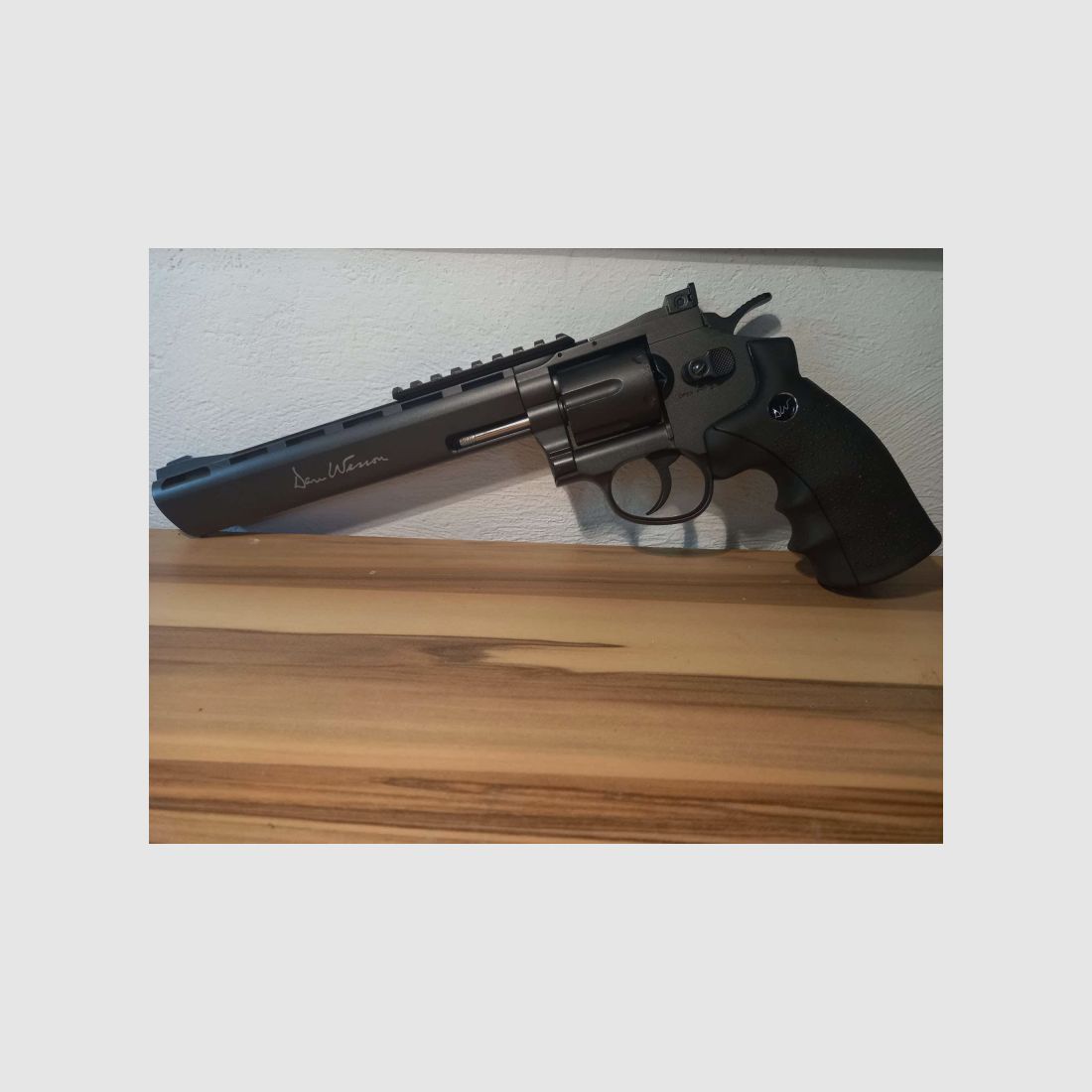 Revolver - Dan Wesson 8 Zoll - Gasrevolver - ASG - Airsoft