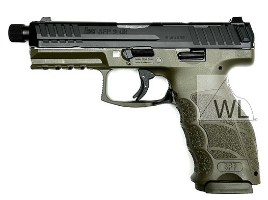 Heckler & Koch SFP9-SD Optical Ready natogrün, 9mm Luger,