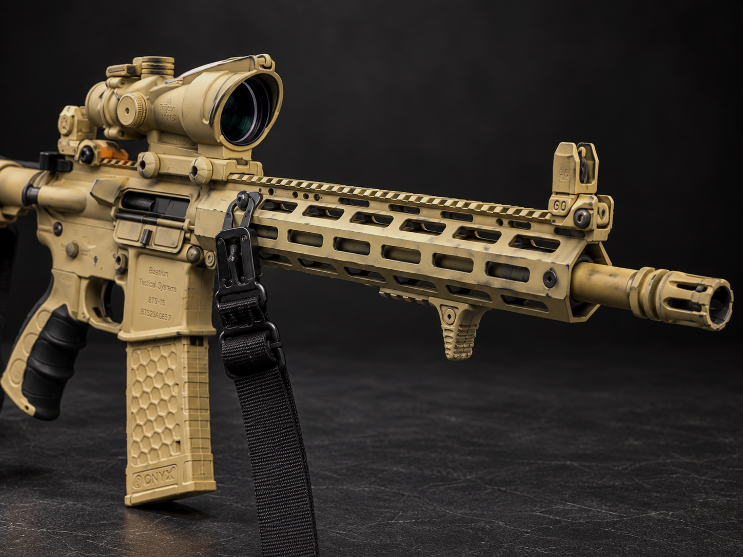 Bavarian Tactical Systems BTS-15 .223 Rem | 16” | Timney 2-Stage | FDE, Bild 6 von 6