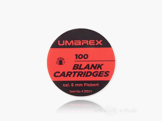 UMAREX Platzpatronen 6mm / Flobert / 100 Stk