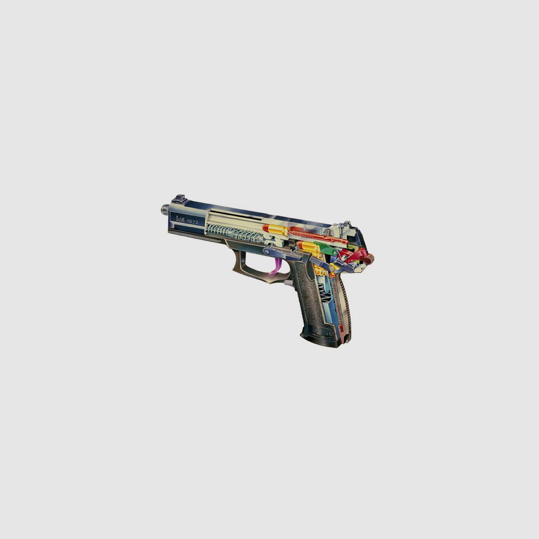 HK Mark 23 Mod 0 SOCOM .45 Auto - pistola semiautomática