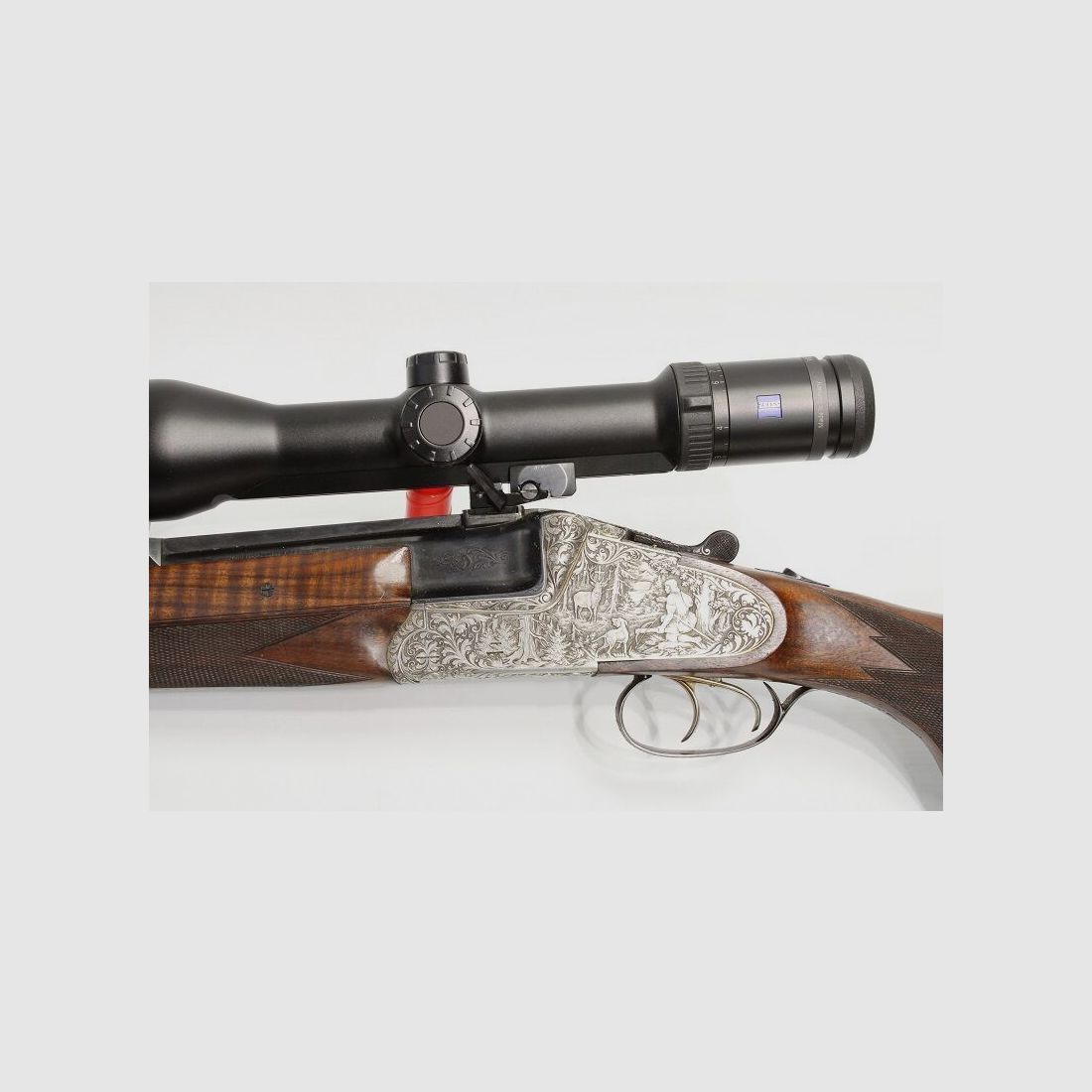 Heym Bergstutzen Mod. 55 Seitenschl. mit Zeiss HT 2,5-10x50