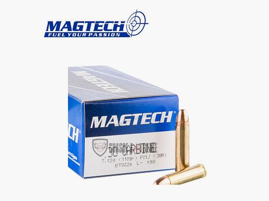 50 cartridges MAGTECH cal 30 Carbine 110gr FMJ