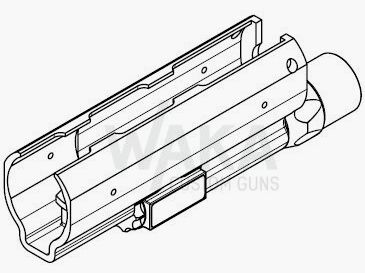 B&T handguard TL99 with integrated tactical LED light & 3-position switch for HK MP5/SP5