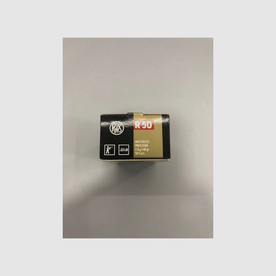 RWS CARTRIDGES 22LR R50 GR 40, image 2 of 2