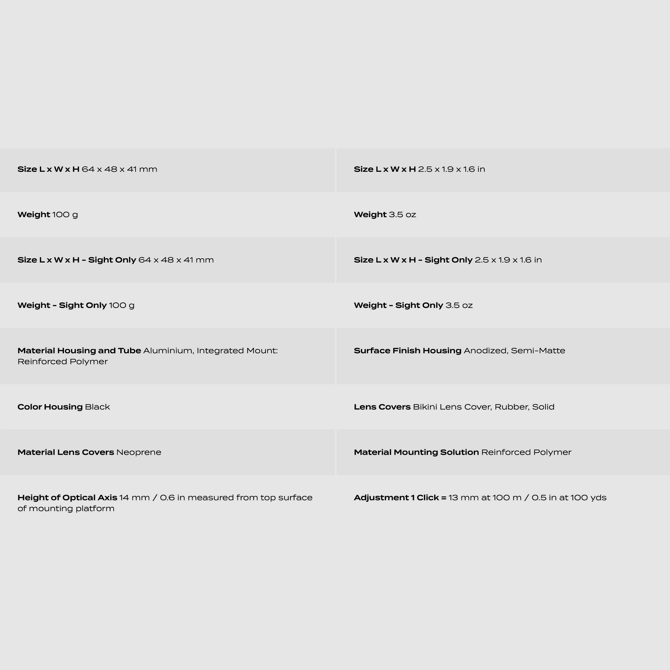 Aimpoint 682510690 Micro S-1 6 MOA black red dot sight