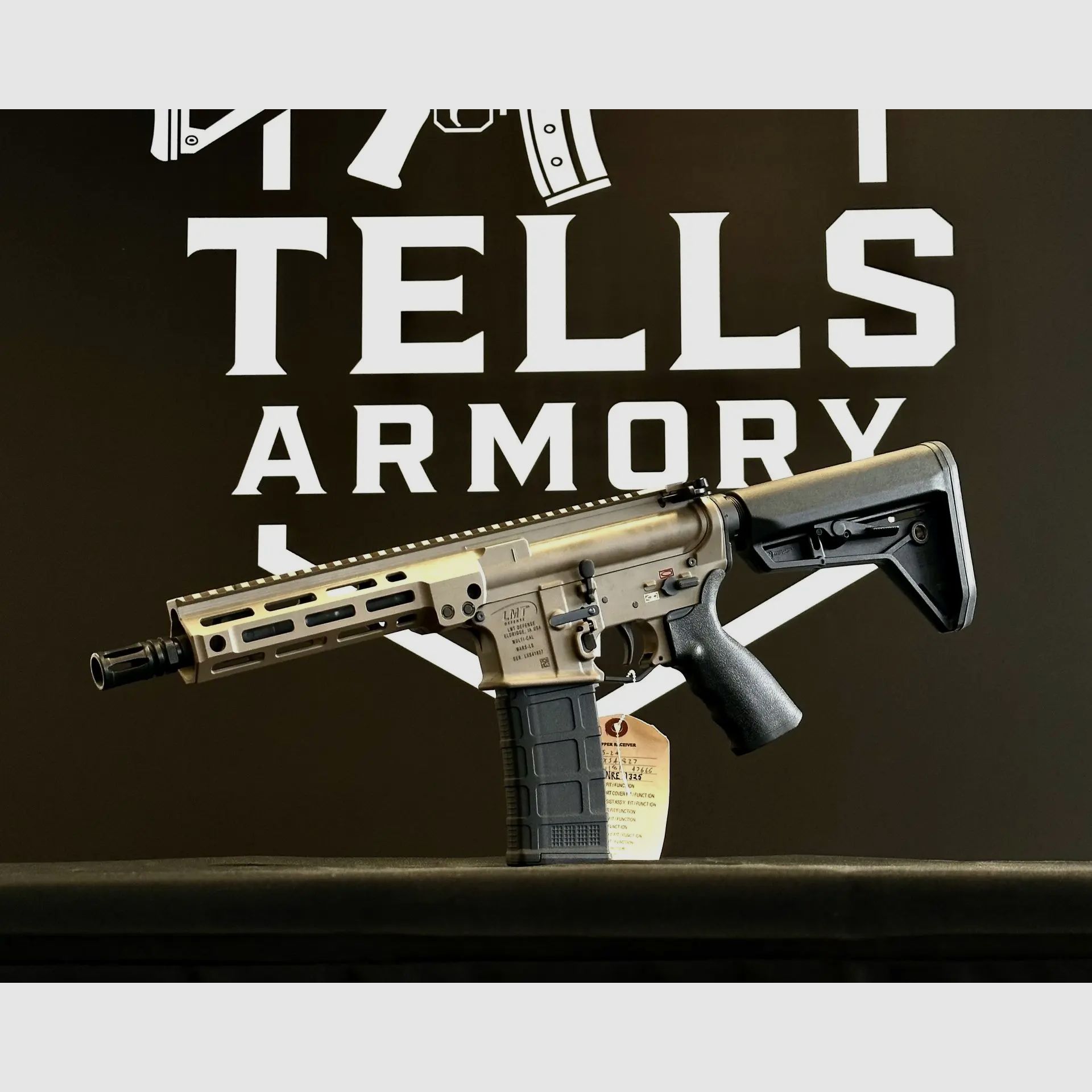 LMT DEFENSE, MLC 5.56 MARS 8 Inch, LONDON POLICE referentiegeweer - FDE, afbeelding 4 van 5