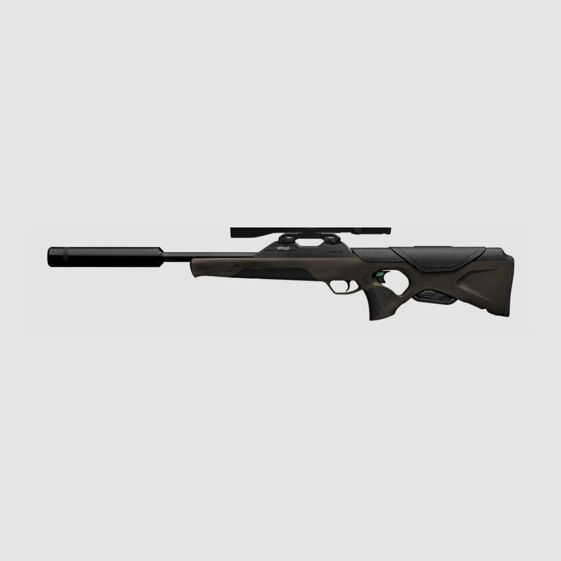 Rifle repetidor Walther RS3 Pro Chestnut en .308 Win. 580mm con silenciador QSA .308Win