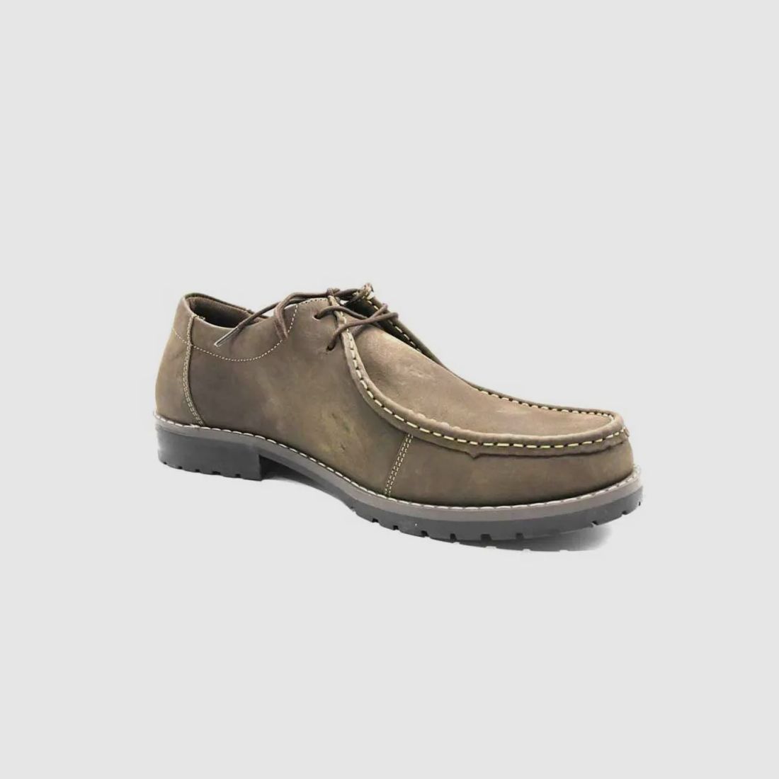 Chaussures Danube cuir semelle caoutchouc marron 40 à 46, image 2 sur 9