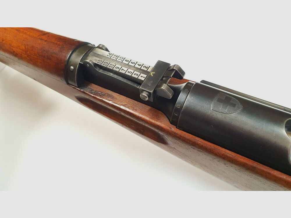 Waffenfabrik Bern Repetierbüchse Waffenfabrik Bern Schweizer K31 Kaliber 7,5x55swiss komplett nummerngleich