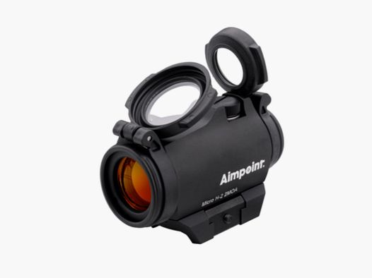Aimpoint 200185 Micro H-2 Black Red Dot 2 MOA inklusive Weavermontage 682510210
