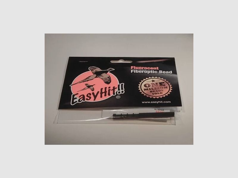 Easy Hit Mirino in Fibra Ottica Bead da Caccia 0,10 pollici 2,5mm Rosso