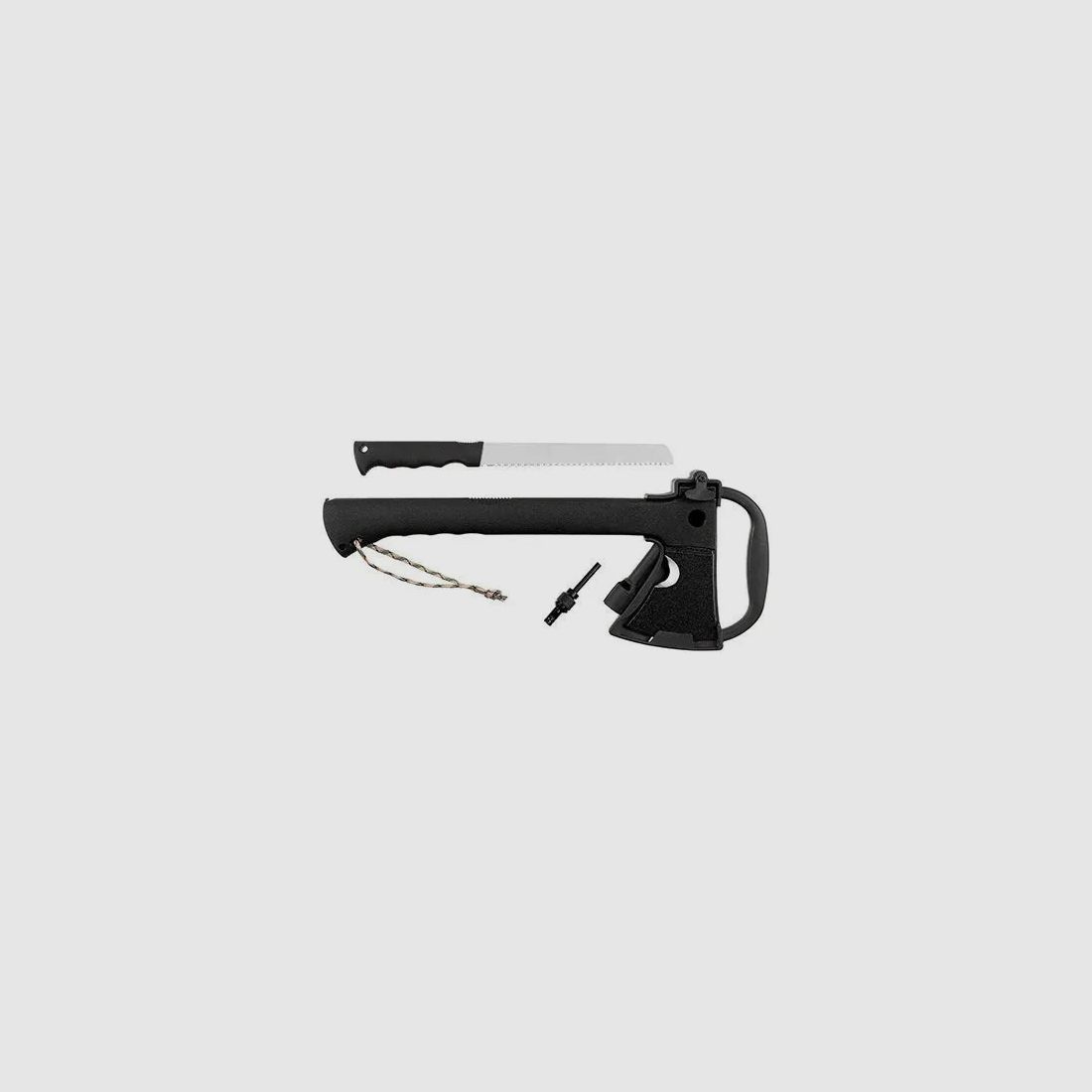 Ascia Survival Fox Outdoor con manico in nylon e fodero