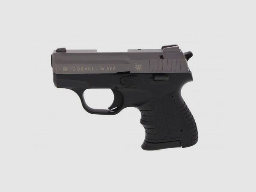Zoraki 906 pistola de fogueo 9 mm P.A.K. titanio cromo