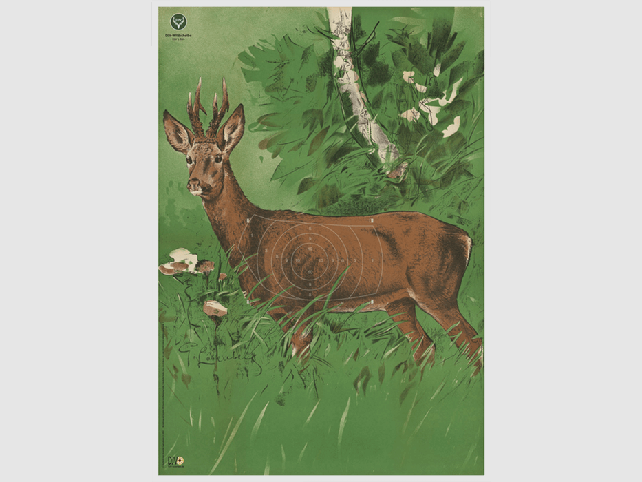 DJV Bersaglio Selvatico Nr. 1 (Capriolo, 100m)