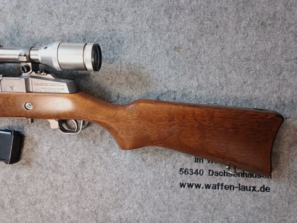 Ruger Firearms Mini 14 -Mini Thirty 7,62x39 Nickel mit ZF