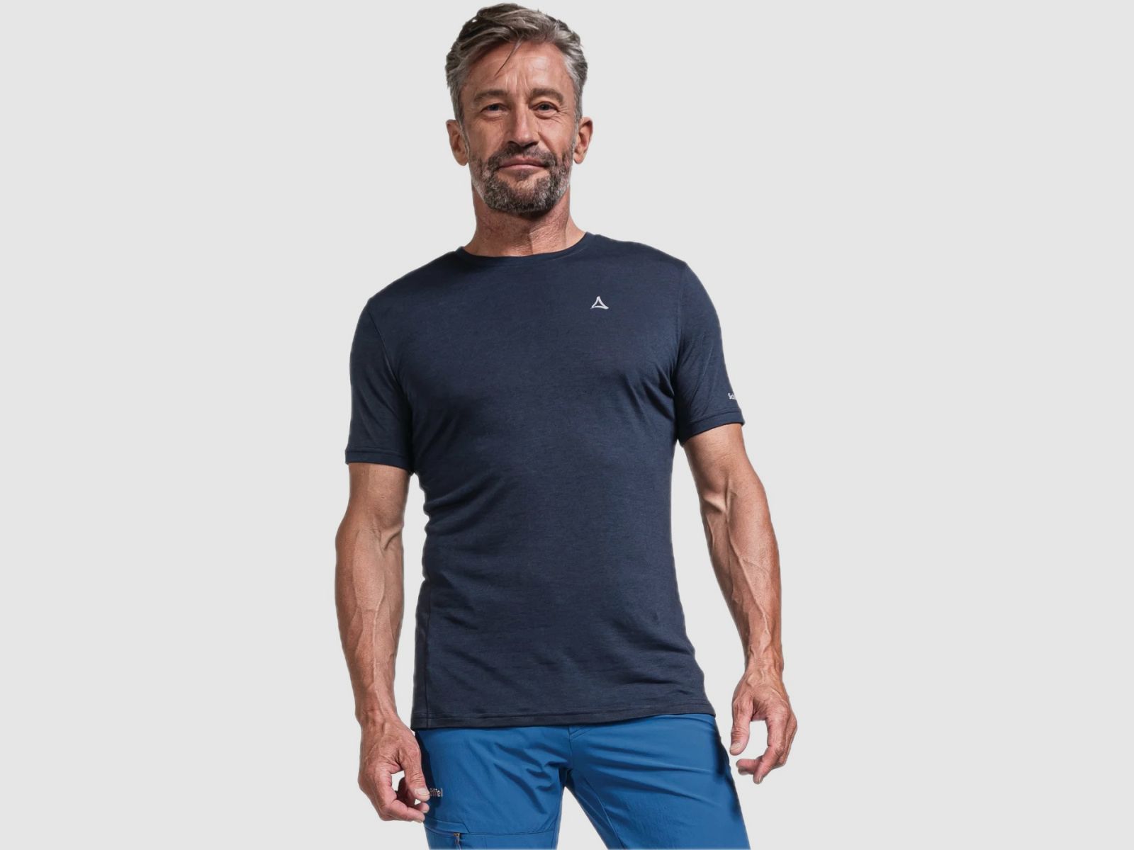 T-shirt SCHÖFFEL Osby M Granatowy