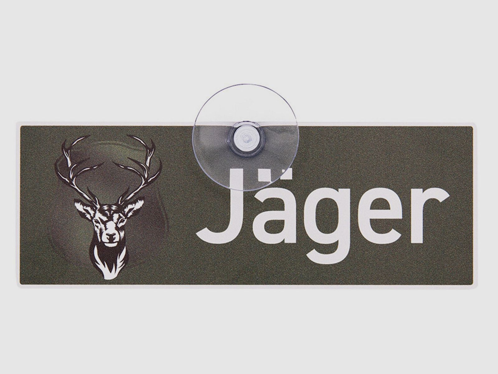 Wilde Hilde Original Autoschild Jäger