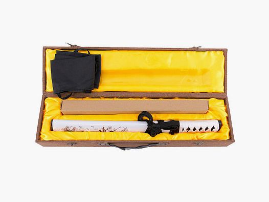 Tanto with crane details and flowers