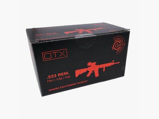 GECO Full Metal Jacket DTX .223Rem 55gr