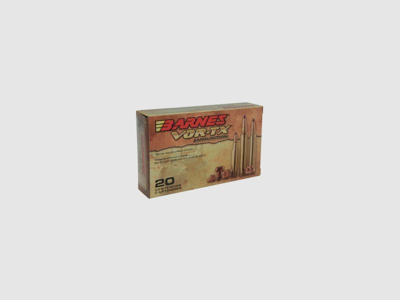Barnes VOR-TX 6,5mm Creedmoor 120GR Tipped TSX Boat Tail 20 Patronen