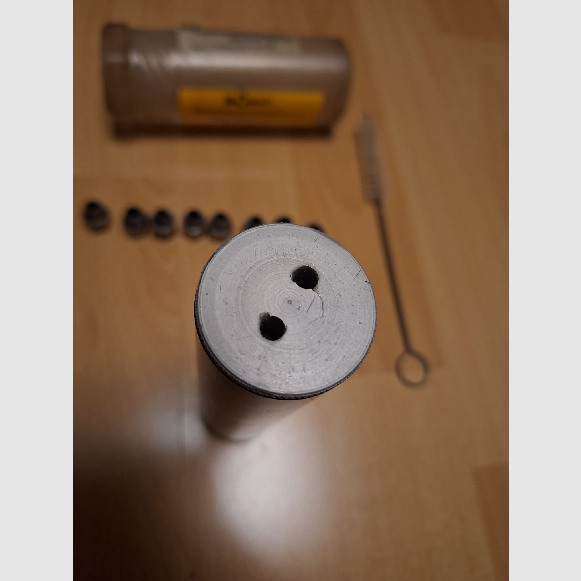 Röhm Sicherheitskompensator/Schalldämpfer Set mit Adaptern und Abschussbechern