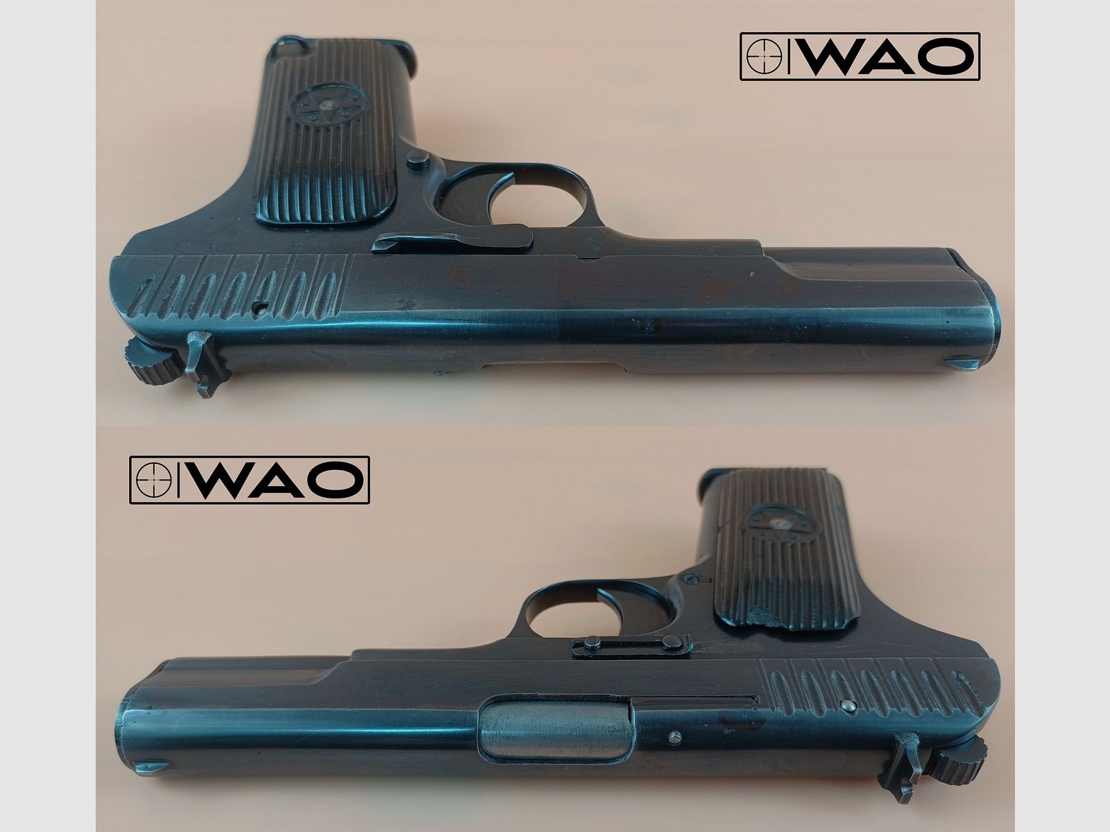 Tokarev TT-33, cal. 7,62 x 25 mm *sans marquage ni estampillage - très rare*