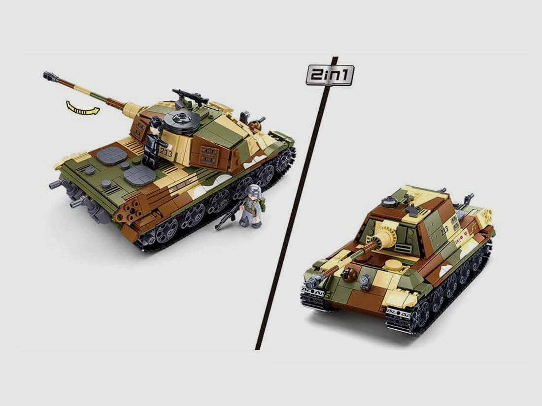 Sluban WWII - Schwerer Deutscher Panzer